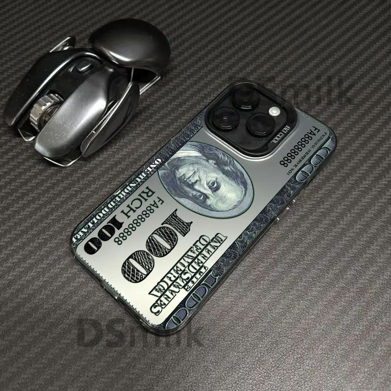 Dollar iPhone16Pro เคสโทรศัพท์ 15 Laser Case 14 Apple 12 กันกระแทก 11XsMax Hard 78