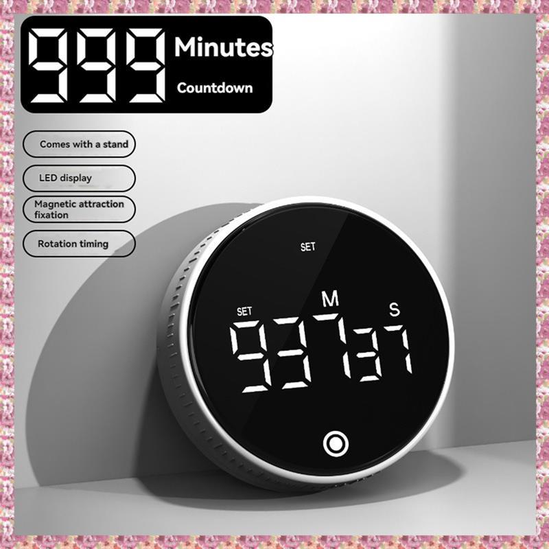 [VCPR] LED Digital Rotary Timer USB ชาร์จแม่เหล็กเบเกอรี่นับถอยหลังเตือนกลับวงเล็บออกแบบ Gadgets ครัว ราคา ถูกที่สุด ดีลบีเคเค แกลเลอรีภาพที่ 3