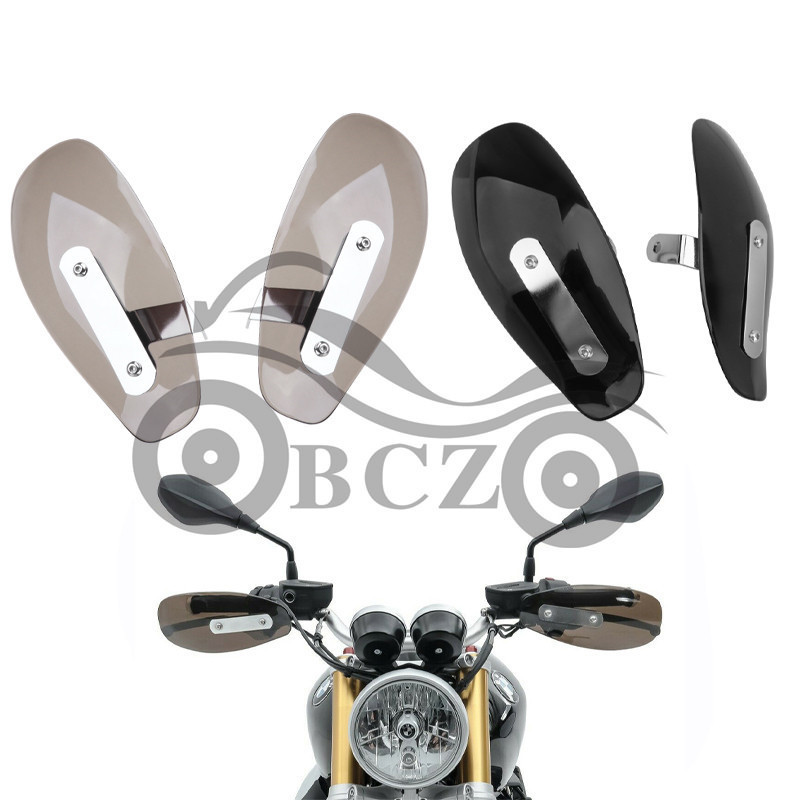 กระจกรถจักรยานยนต์ Handguard Protector Windshield Guard Harley Travel FLHT 883 96-20134.6