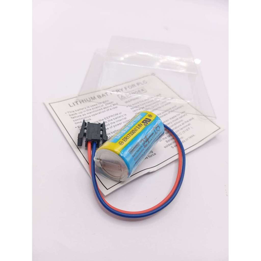 แบตเตอรี่ลิเธียม PLC ของ Mitsubishi  ER17330V, A6BAT,