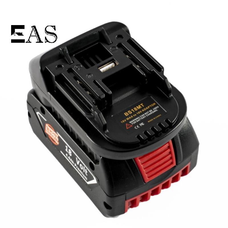 [EA] BS18MT ตัวแปลงอะแดปเตอร์แบตเตอรี่ USB สําหรับ 18V BAT619G/620 สําหรับ 18V BL TH