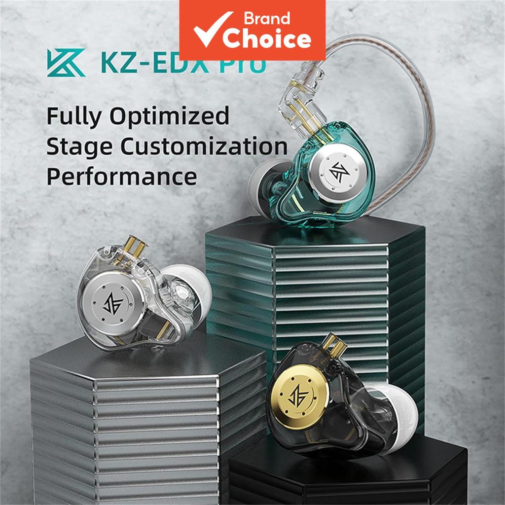 KZ EDX Pro หูฟังอินเอียร์แบบสาย 3.5 มม. ถอดสายได้ ไดรเวอร์ไดนามิกคู่ เสียงไฮไฟ มอนิเตอร์ เบสหนัก ตัดเสียงรบกวน เหมาะสําหรับออกกําลังกาย หูฟังคุณภาพสูง สําหรับใช้ในชีวิตประจําวัน