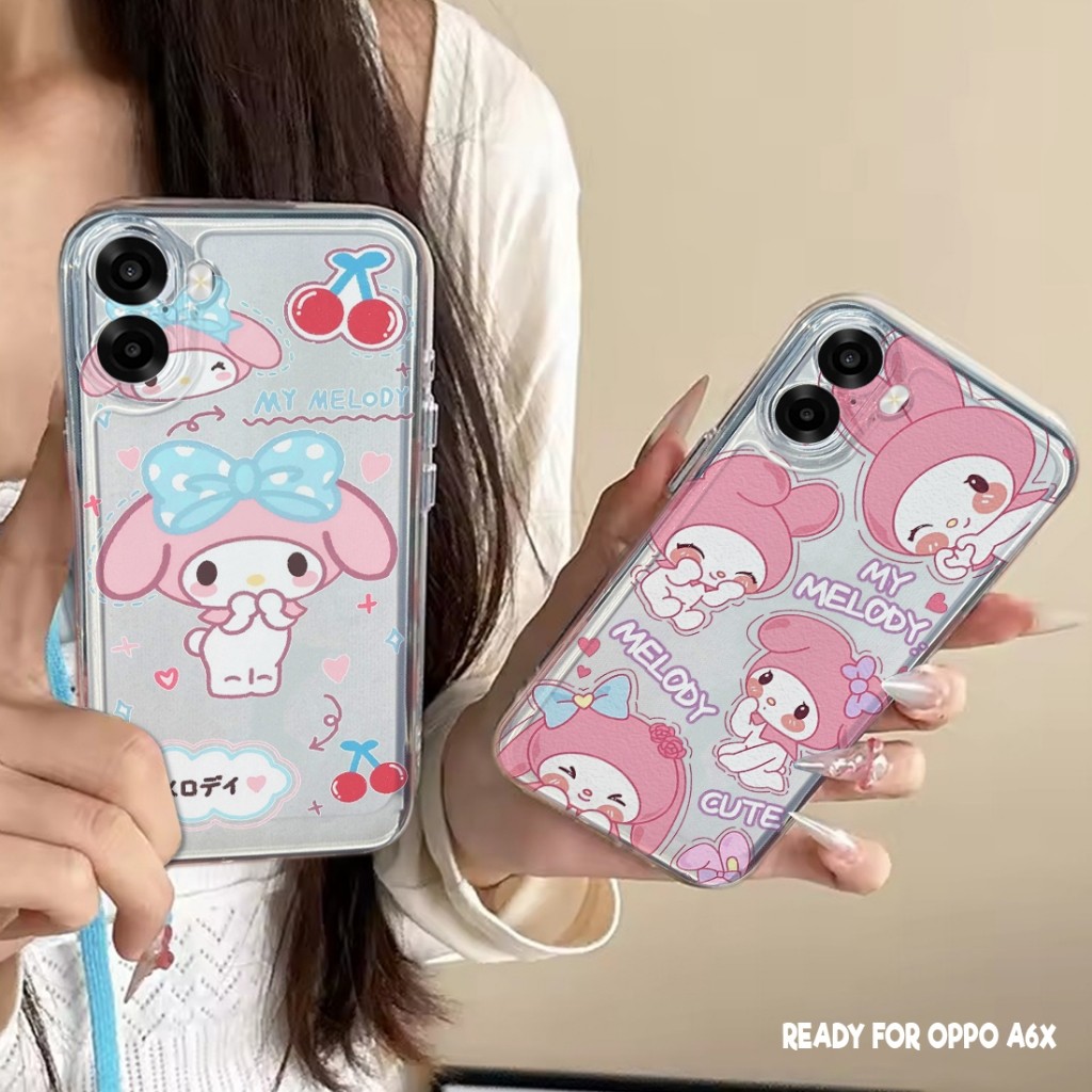 HP Sizora Softcase สําหรับ Oppo A6x A3x A5x A5i A5 A6 Pro การ์ตูน Motif เคสโทรศัพท์ - GK34