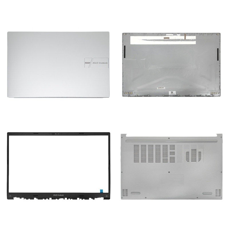 เปลี่ยนสําหรับ Vivobook 15 X1502 X1502VA M1502Y 2023 แล็ปท็อปหน้าจอ LCD ฝาหลังด้านหน้า Bezel Palmres