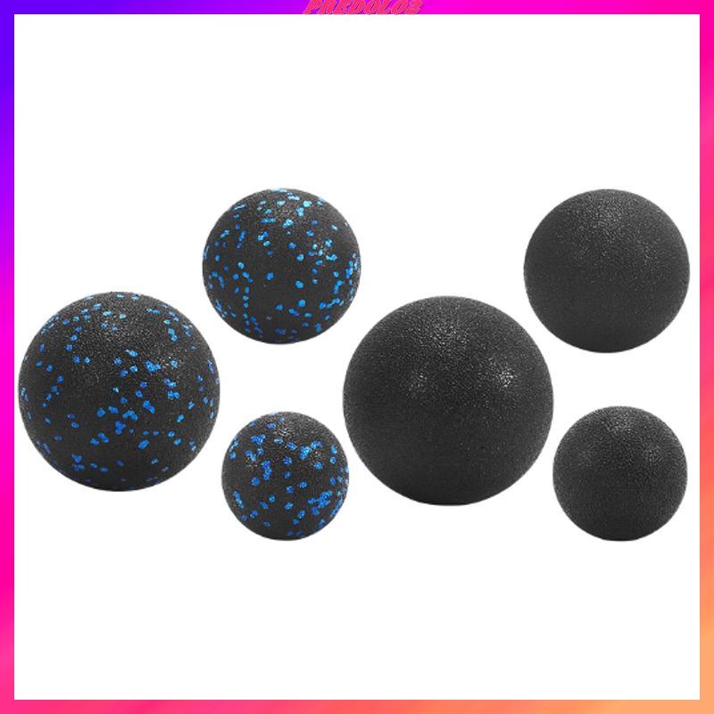 [Predolo2] ลูกบอลนวด 3x นวดหลังขนาดกะทัดรัด ลูกบอลพังผืดอักเสบสําหรับร่างกายยิมกีฬา