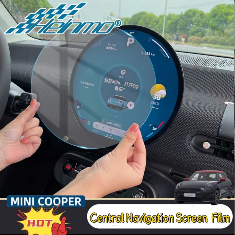 สําหรับ MINI COOPER J01 J05 U25 F65 F66 รถนําทางฟิล์มป้องกันหน้าจอ