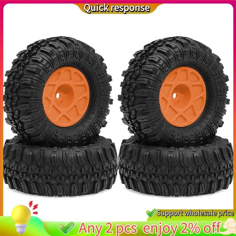 ในสต็อก-โลหะ Beadlock ล้อ Beadlock ขอบล้อยางยาง สีส้ม