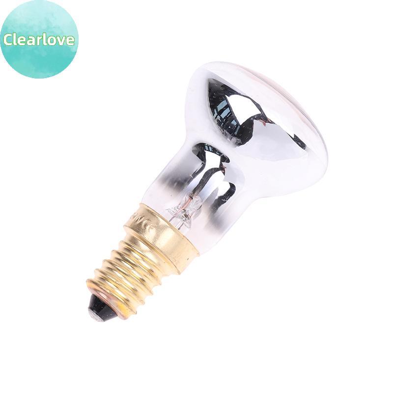 Clearlove 1 PC เปลี่ยนโคมไฟลาวา E14 R39 30W 230V Spotlight สกรูหลอดไฟ Clear Reflector Spot หลอดไฟ Mo