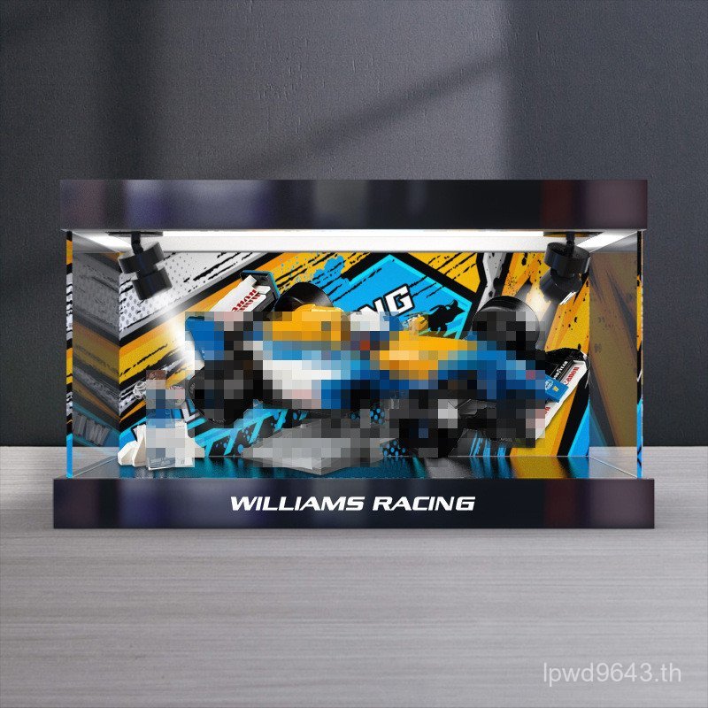 เหมาะสําหรับ Williams Fleet FW14B และ Nigel Mancell 10353 รุ่น HD กล่องเก็บของโปร่งใส SKCG