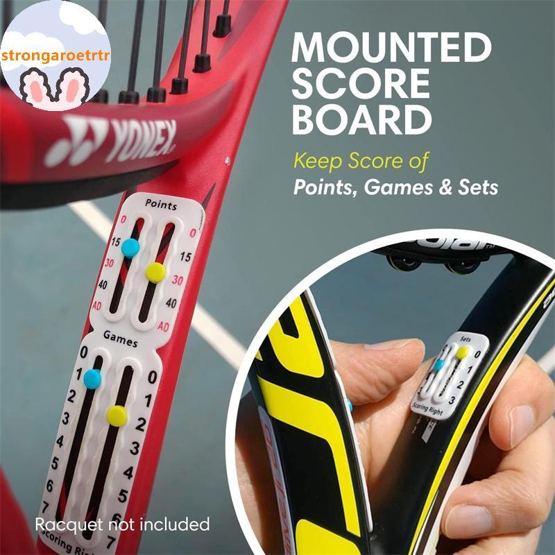 Strongaroetrtr Tennis Score Keeper สําหรับ Raet Padel Scoring Point Marker ขนาดเล็ก Score Board แบบพ