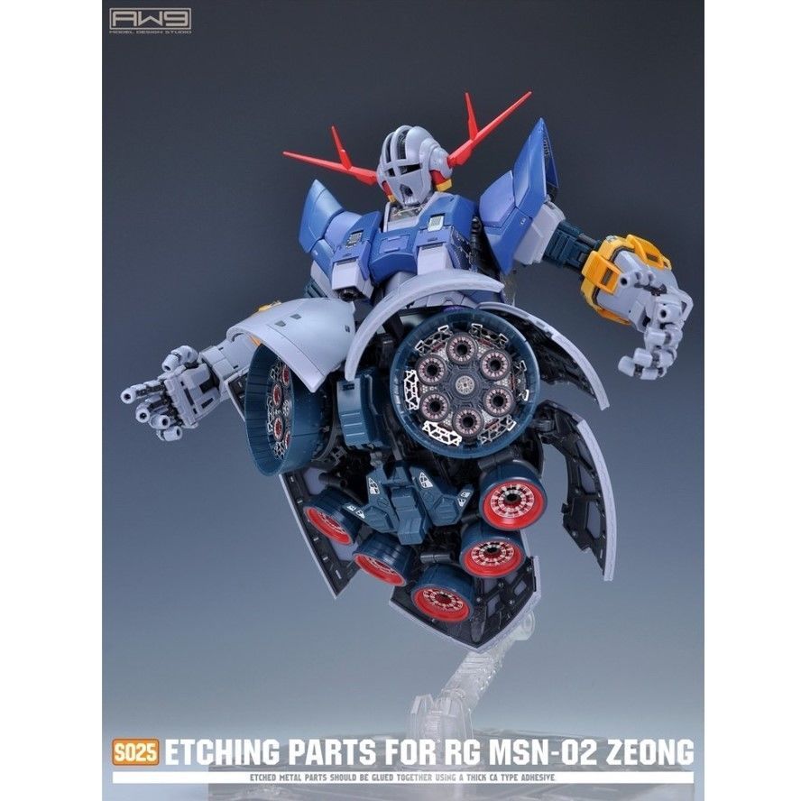 S25 RG Zeong Self-Care Number/Zeong Etching Sheet Water Sticker Kit Set