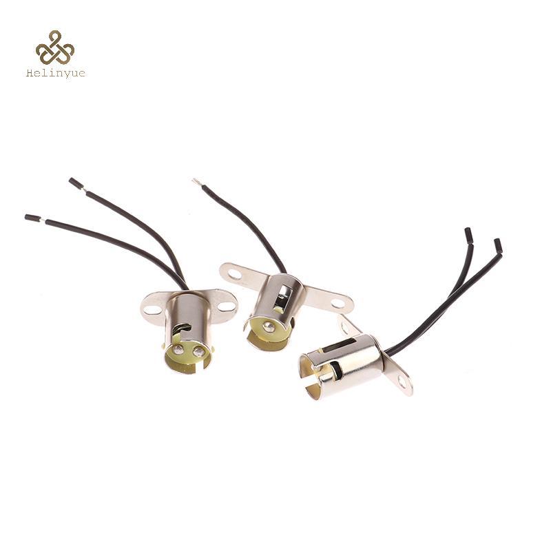 HELINYUE BA15D BA15S ฐานโคมไฟ BA15D โคมไฟ BAY15D ฐาน 1156 ฐานโคมไฟ 1157 ผู้ถือโคมไฟ BA15D DIY เรือโค