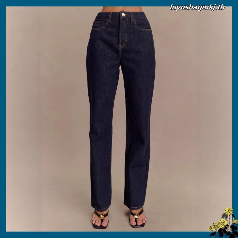 Mc Jeans กางเกงยีนส์ผู้ชาย ทรงกระบอกขาตรง (Straight) สียีนส์เข้ม MAIP176