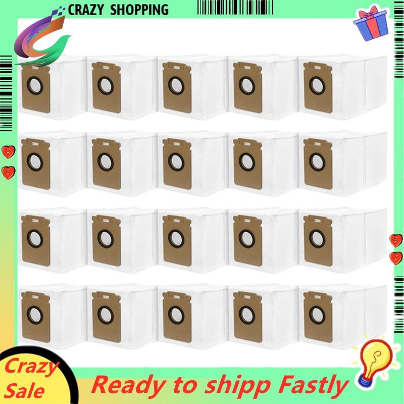 อะไหล่- ถุงเก็บฝุ่น 20 ชิ้นสําหรับ H60 Hub Ultra/H60 Hub Pro เครื่องดูดฝุ่น