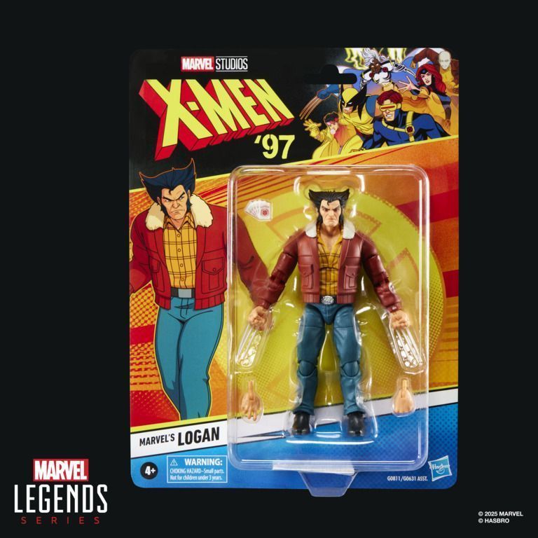 พร้อมสต็อก [Hasbro] MarvelLegends Marvel XMEN97 Logan 20cm Action Figure โมเดลฟิกเกอร์