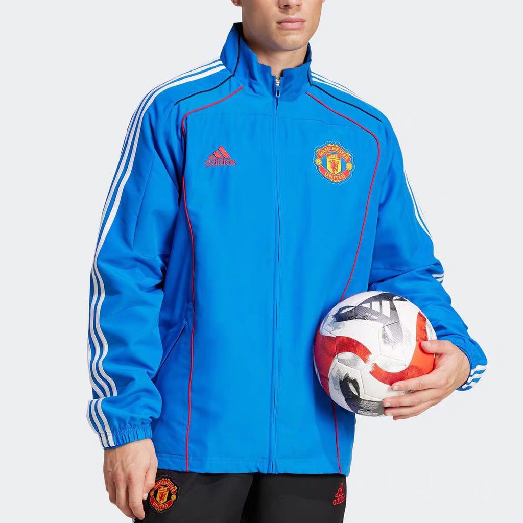 Bayern Munich x Adidas Track Jacket: แจ็กเก็ตซิปสำหรับการฝึกทีมอย่างเป็นทางการ