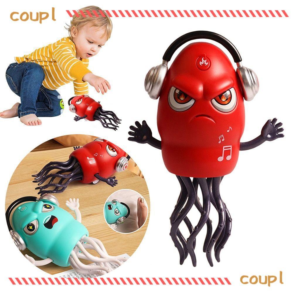COUPL Auto-Dance Octopus ของเล่น, สเปรย์หลีกเลี่ยงอุปสรรค Magic Dancing Octopus ของเล่น, ไฟฟ้าคลานเต