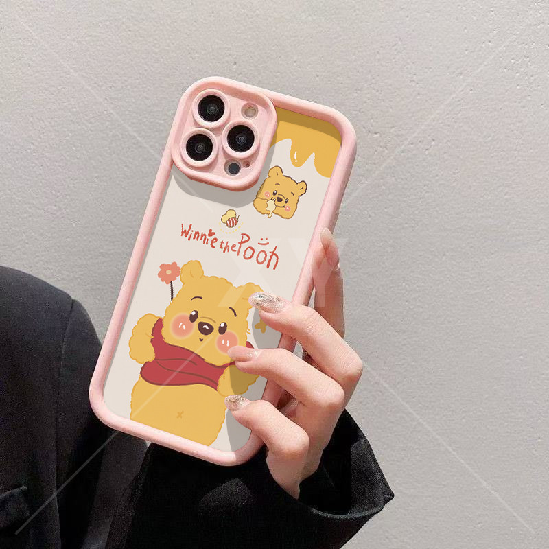 เคส OPPO Reno 13F 13 5G 12F 12 5G 11 5G 10 Pro Plus 10 5G 10 Pro 5G 7Z 8Z 5 8T 4G เคส ซิลิโคนหมีพูห์