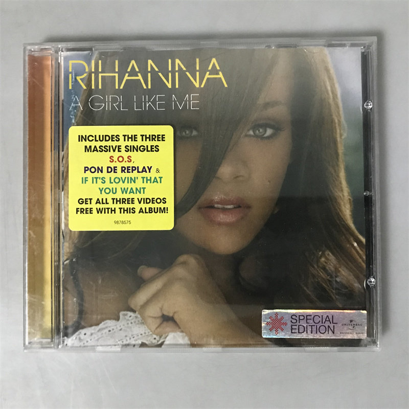 (Unsealing ) Rihanna – A Girl Like Me CD youzi CD และหน้ากระดาษก็ดี