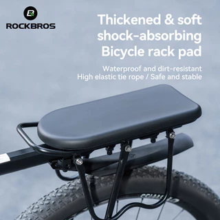 ROCKBROS เบาะรองนั่งจักรยานหนา กันน้ำและทนต่อการขัดถู สำหรับการเดินทางและการขี่ระยะไกล