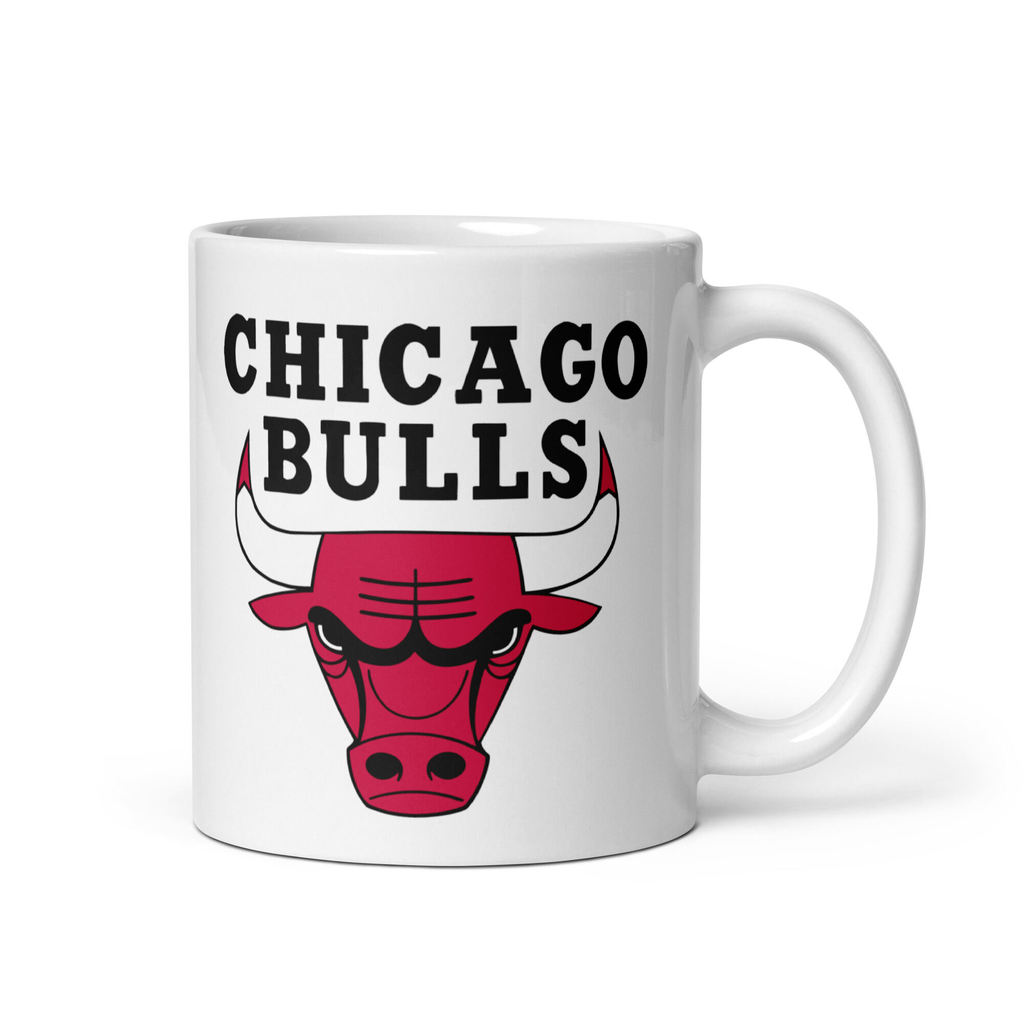 คูลเลอร์คิง Chicago Bulls NBA Basketball V1  แก้วกาแฟ 11-15 ออนซ์  เหมาะสำหรับชา กาแฟ และของขวัญ ของ