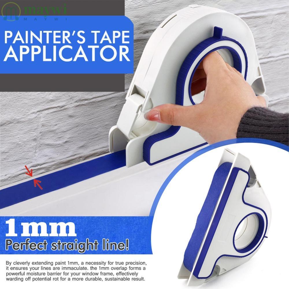 MAYWI Painter Masking Tape Applicator, กระเบื้องซ่อมผนังพื้นภาพวาดเทปตะเข็บง่าย|ทนทาน สวยงาม แตก เครื่องจ่ายเทปปิดผนึกบรรจุภัณฑ์ – โปรปัง