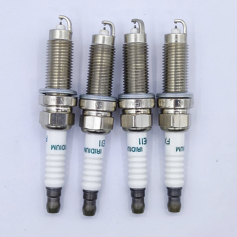 4pcs 22401-ED71B FXE20HE11 Platium Iridium Spark Plug สําหรับ Nissan Juke Versa Micra Tiida X-Trail 