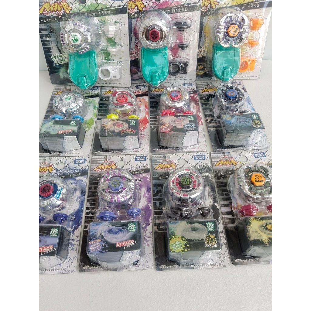 beyblade x ของแท้ เบลเบลด x TAKARA TOMY Beyblade Metal Steel Battle Spirit Blister รุ่น BB-08 BB-26 