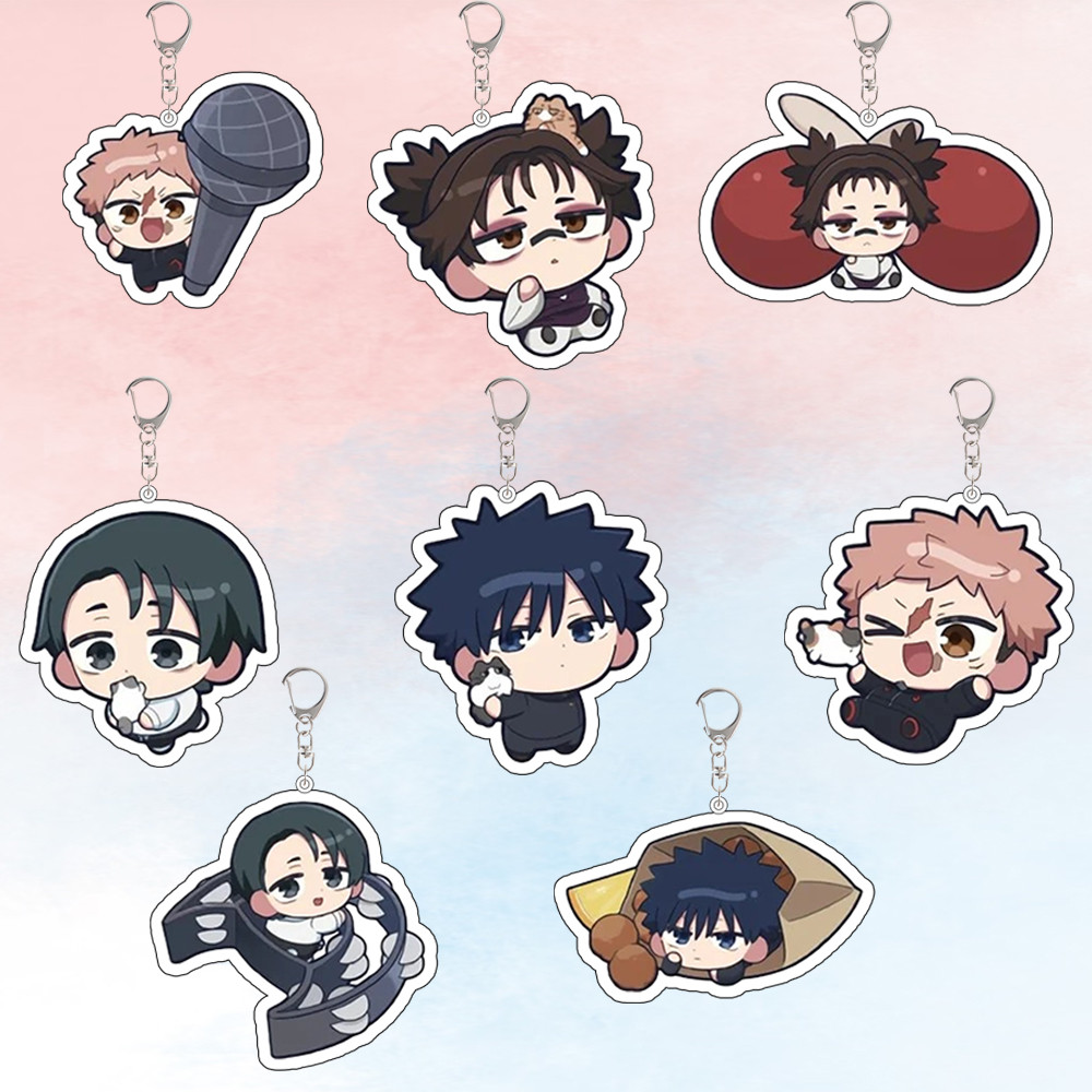 สําหรับ Jujutsu Kaisen Fushiguro Megumi Itadori Yuji Choso Zenin Naoya รุ่น Q อะคริลิค