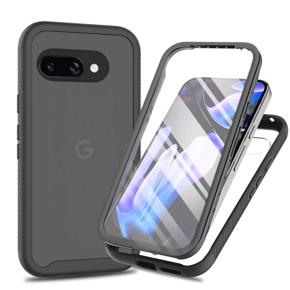 ปกป้องหน้าจอ 2-in-1 360° การป้องกันอย่างทั้งหมดสําหรับ Google Pixel 10A Pixel10A โปร่งใสกันกระแทกเคส