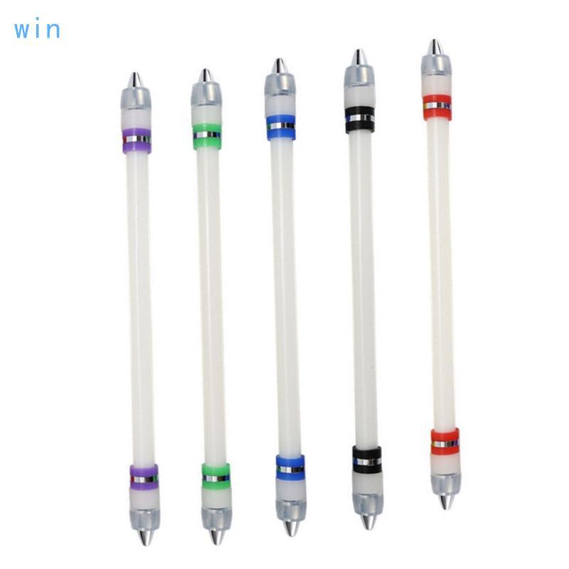 Win Funny Flash Glow Spinning Pen Finger Gaming Spinning Pen Refill Comfy to Hold