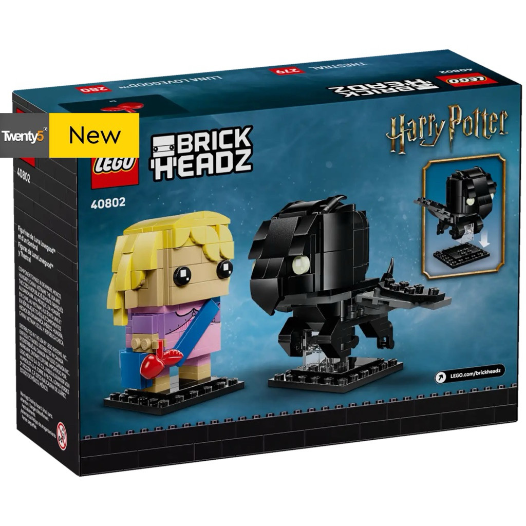 LegoLego BrickHeadz Harry Potter™ 40802 Luna Lovegood™ & Thestral Figures