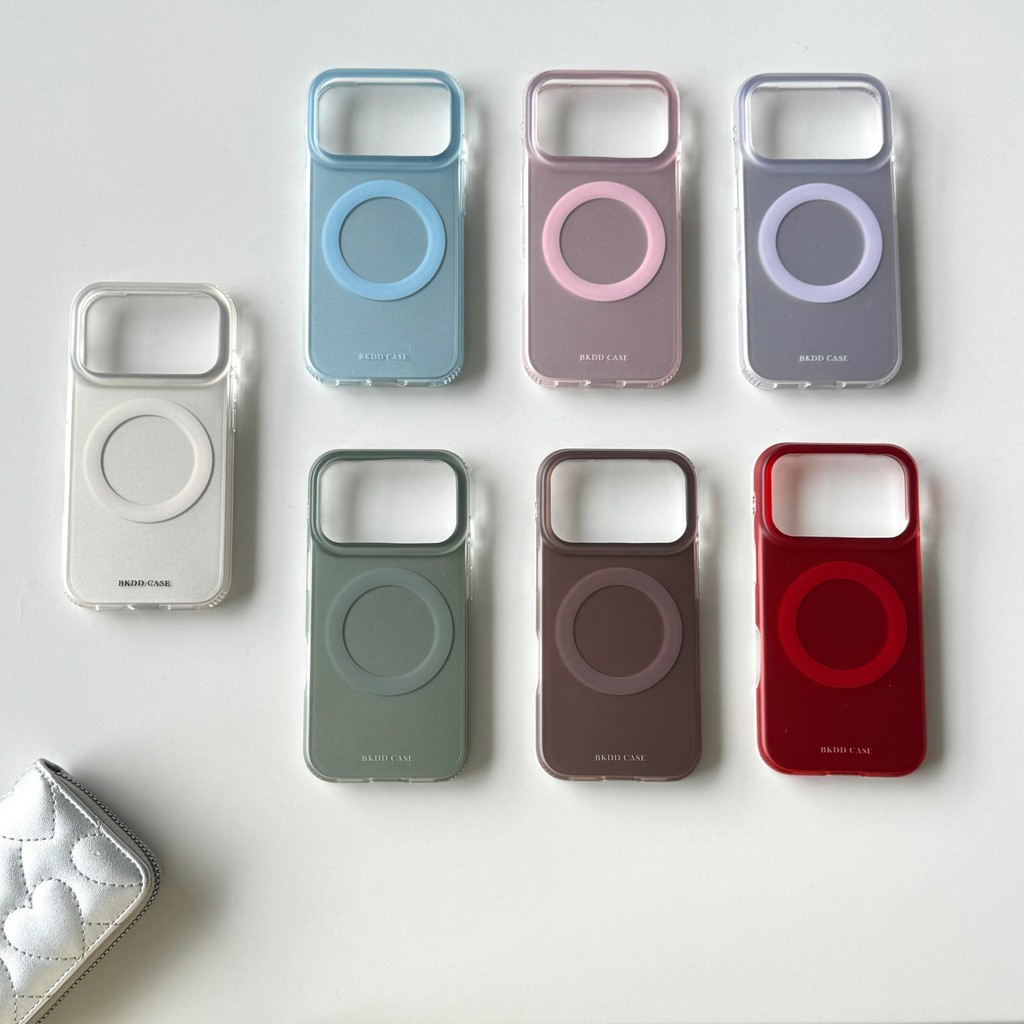 หรูหราเกาหลีแม่เหล็ก โดปามีน สีเคสโทรศัพท์สําหรับ ไอโฟน 17 16 15 14 มือโปร สูงสุด กันกระแทกป้องกันปกหลังสําหรับของขวัญ