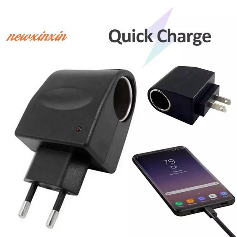 [NT-t] ปลั๊กแปลงอเนกประสงค์ 220V AC เป็น 12V DC Car Power Adapter Soet Converter [ใหม่]