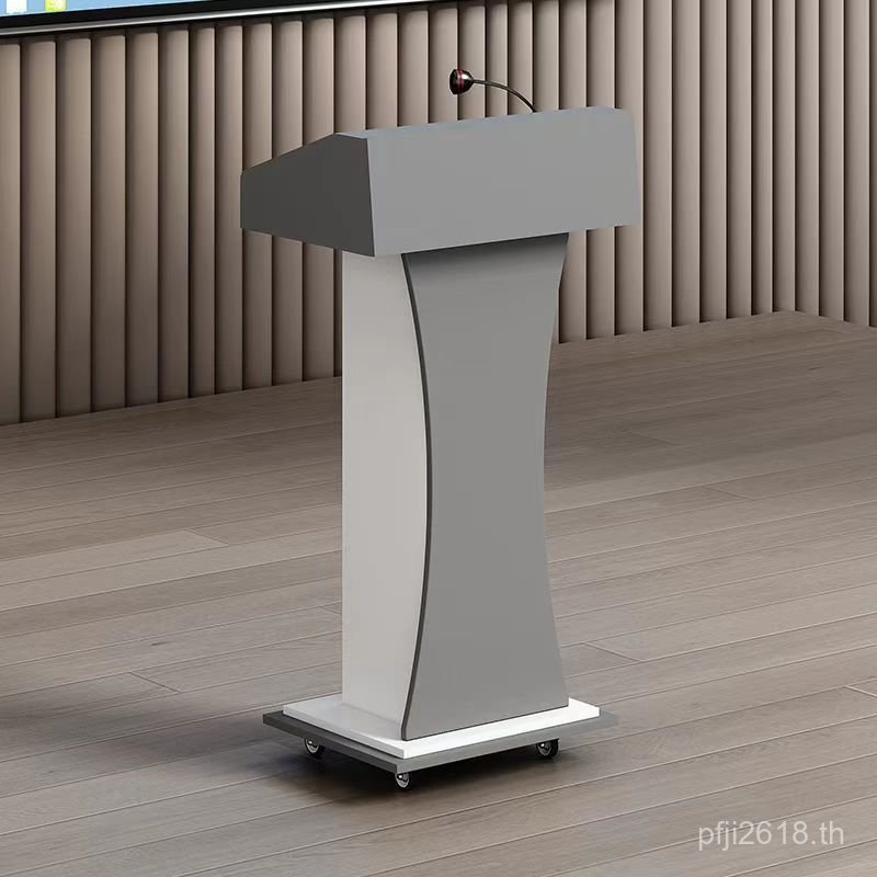 ไต้หวันพูด Podium ไม้เนื้อแข็งห้องประชุม Podium Podium Podium Host ยินดีต้อนรับโต๊ะพูดแผนกต้อนรับมือ