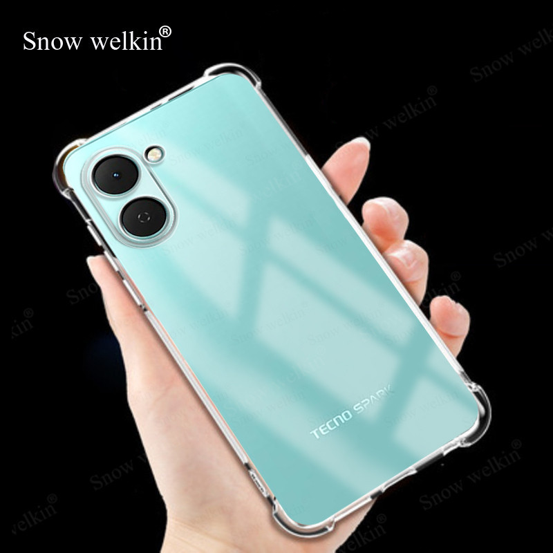 CASE TECNO SPARK GO 2 ANTICRCK JELLY CASE AIRBAG