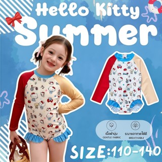 BABY BEACH ชุดว่ายน้ำเด็กผู้หญิง ชุดเที่ยวทะเลเด็ก ชุดวันพีช…