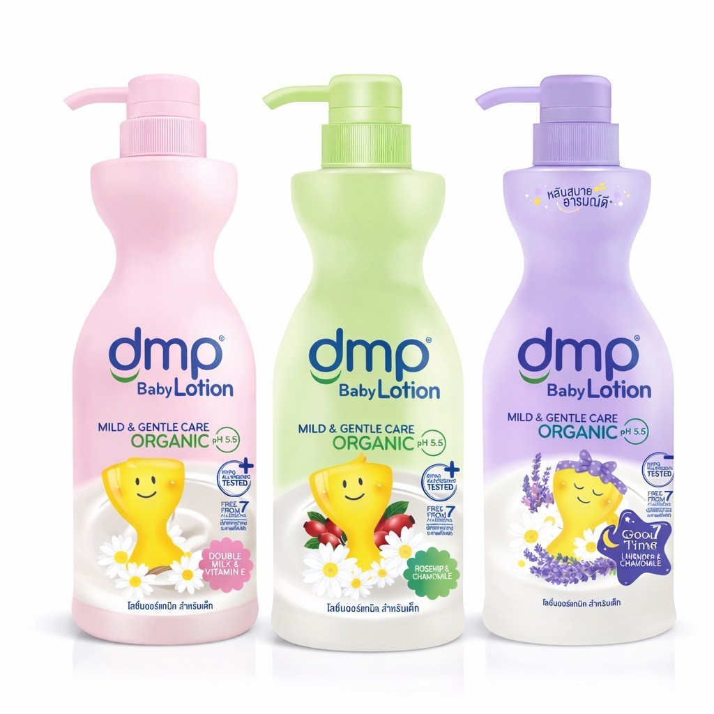 DMP ดีเอ็มพี เดอร์มาพอน ออร์แกนิค พีเอช 5.5เบบี้ โลชั่น หลายขนาด #โลชั่นสำหรับเด็ก หลายรุ่นหลายขนาด