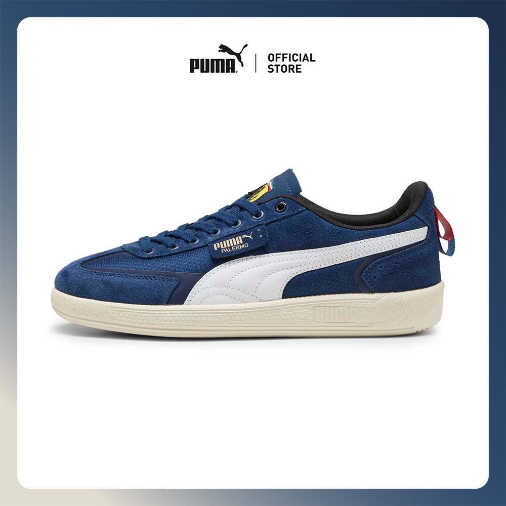 PUMA Auto รองเท้าผ้าใบ Scuderia Ferrari Palermo ยูนิเซ็กส์ สีฟ้า - 30889903