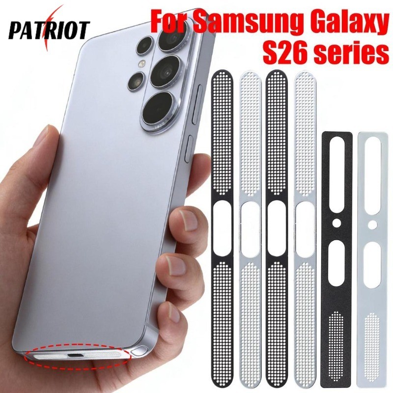 [AUTO&3C]1/3/5 ชิ้นโลหะสติกเกอร์ตาข่ายกันฝุ่นสําหรับ Samsung Galaxy S26 Series|ฝาครอบตาข่ายป้องกันฝุ่นแบบมีกาวในตัว|ตัวถนอมสายชาร์จลําโพง|ซีลหูฟังทนน้ํา – โปรปัง