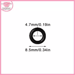 [GZ] 50 ชิ้น/ล็อตแรงดันสูงน้ําทําความสะอาด Outlet O-ring แหวนยาง Bla ล้างรถเครื่องอุปกรณ์เสริมรถความงามน้ํา Acc TH