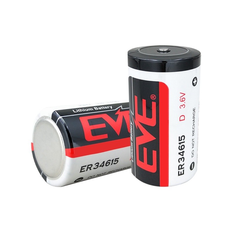 ที่กําหนดเอง ER34615 No.1 D 3.6V 19000mAh Li/SOCl2 แบตเตอรี่ลิเธียมสําหรับสมาร์ทมิเตอร์น้ําอุปกรณ์ I