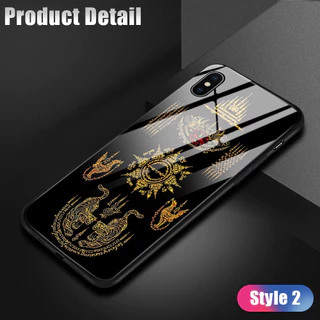 OPPO A3 A3X A60 A18 A78 A79 A17 A54 A38 A58 A77 A98 A17K A57 Pro 4G 5G เคสออปโป้ Hard Glass Case