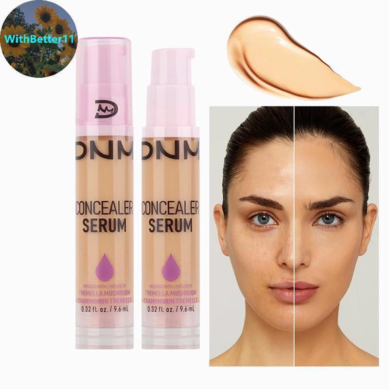 ดีกว่า 8 สี Liquid คอนซีลเลอร์ High Covering Moisturizing Oil Control Foundation ที่มองไม่เห็นรูขุมข