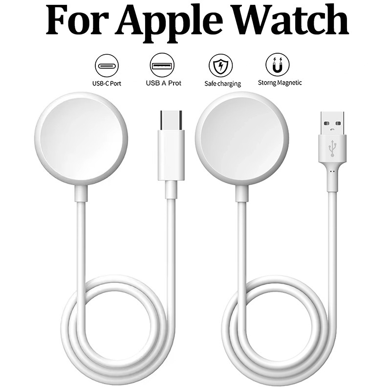 แท่นชาร์จ ใช้งานร่วมกับ Type C Charger USB Type-C ถึง Magnetic Charger สําหรับ Apple i-Watch Ultra 2