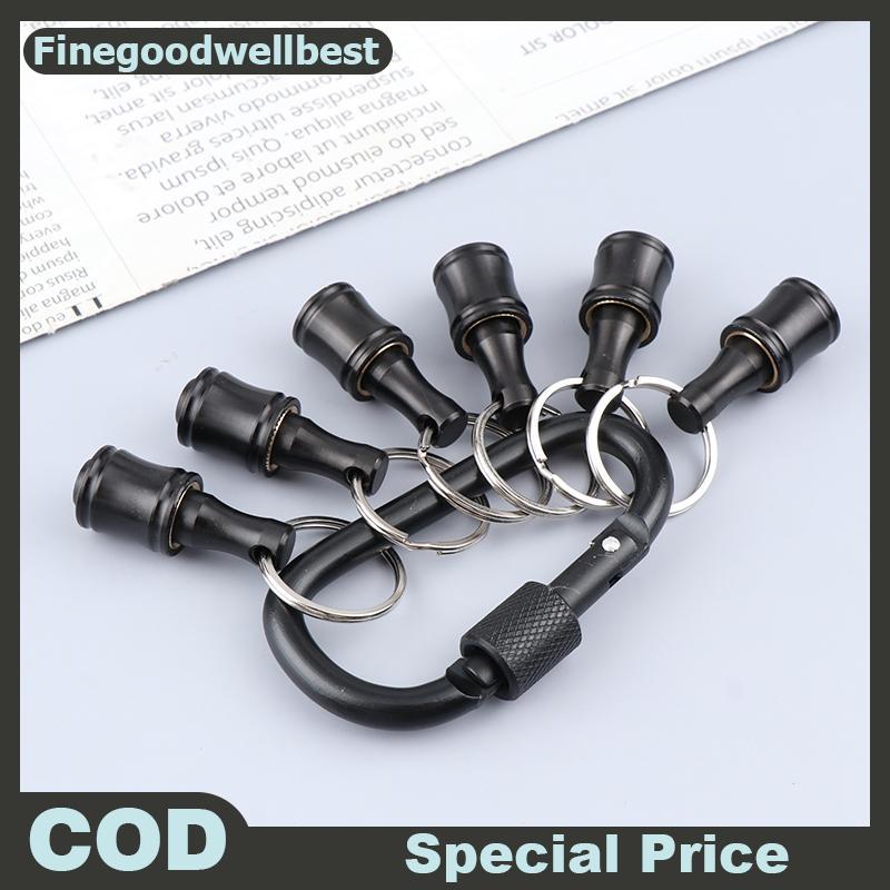 FBTH 6 ชิ้น/เซ็ต Bit Holder 1/4 นิ้ว Hex ไขควง Bits Holder Extension Bar พวงกุญแจอะแดปเตอร์เจาะ Bits