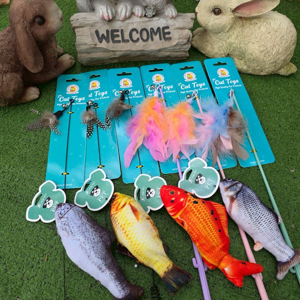 Dogfin (ด็อกฟิน) ของเล่นสำหรับน้องแมวทุกช่วงวัย
