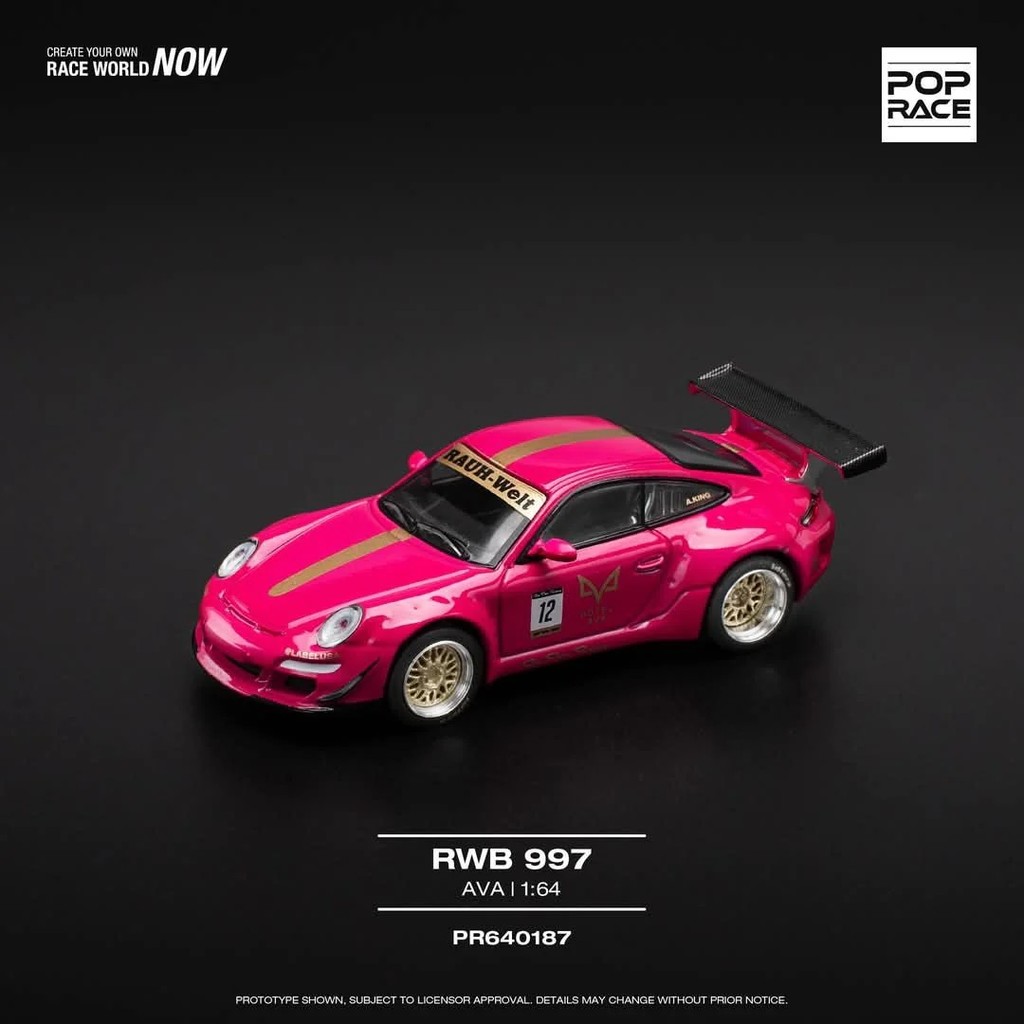 POP RACE 1:64 RWB 997 AVA PR640187