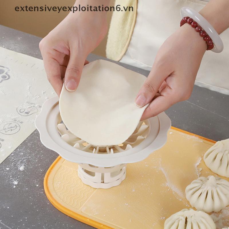 ขยายดอกไม้รูป Baozi ทํา Mould สะดวก Fast Easy Fall โฮมเมด Dumpling Bao Siu Mai เครื่องสําหรับ DIY คร