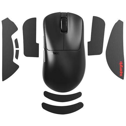 Pulsar Gaming Gears Supergrip Xlite V3 Medium Pre-cut Anti-slip Gaming Mouse Grip Tape Ultra-thin Do